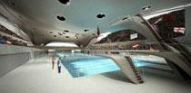 10_Visualizzazione della piscina dello Stadio del Nuoto. Credit London 2012